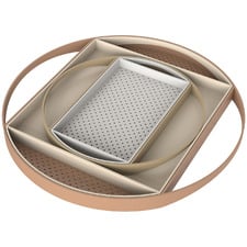 4-in-1 Nested Serving Tray Set