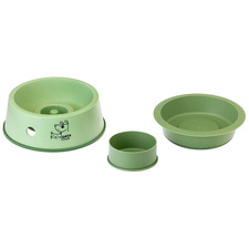 3 Piece Vigar Pets Club Feeder Bowl Set