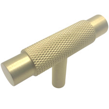 Sorrento Brass T-Bar Cabinet Handle