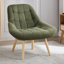 Brittany Rubberwood Accent Chair