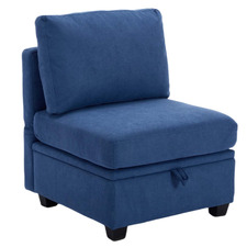 Juno Upholstered Accent Chair with Storage