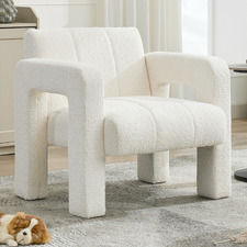 Blanche Boucle Accent Chair
