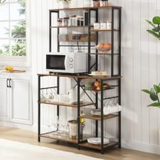 Colbee Kitchen Island with Outlets & USB Ports
