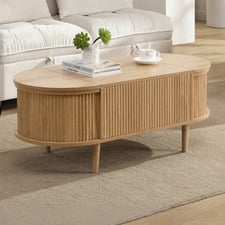 Charm Oval Lift-Top Coffee Table