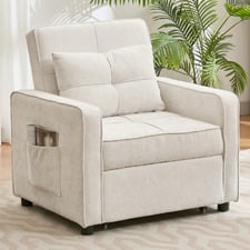 Iya Single Chenille Sofa Bed