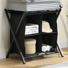 Aspen Luggage Rack with Storage