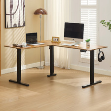 Nilfy Electric Sit & Stand Corner Desk