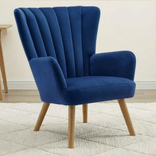 Elyse Velvet Armchair