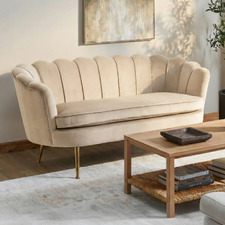 Marianna 2 Seater Velvet Sofa