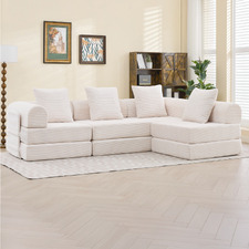 Fleur 3 Seater Double Modular Sofa Bed
