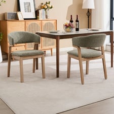 Jade Chenille Dining Chairs (Set of 2)