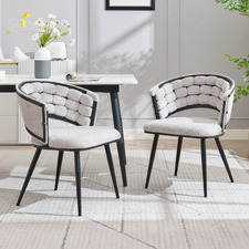 Dashiell Upholstered Dining Chairs (Set of 2)