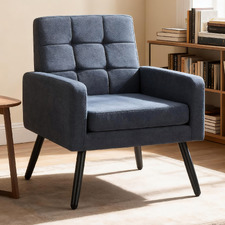 Blaise Linen-Look Armchair