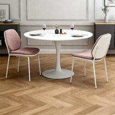 Ivo Linen-Look Dining Chairs (Set of 2)