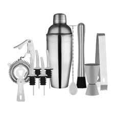11 Piece Stainless Steel Cocktail Set