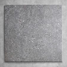 Chiara Matt Ash Square Terrazzo Look Porcelain Tile