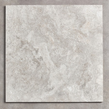 Burton Matt Grey Travertine Look Porcelain Tile