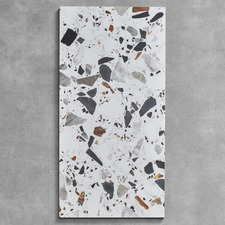 Lorenzo 300 x 600mm Matt Multi-Colour Terrazzo Look Porcelain Tile