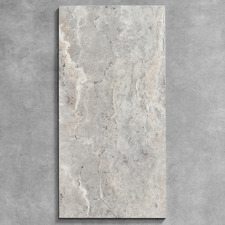 Addison 300 x 600mm Matt Sterling Travertine Look Porcelain Tile