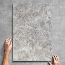 Addison 400 x 600mm Matt Sterling Travertine Look Porcelain Tile