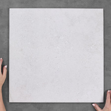 Quinn White Square Porcelain Tile