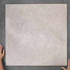 Cooper Grey Square Porcelain Tile