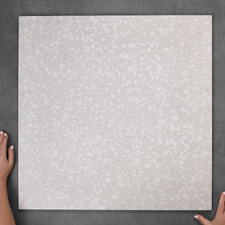 Hudson 600 x 600mm Light Grey Terrazzo Look Porcelain Tile