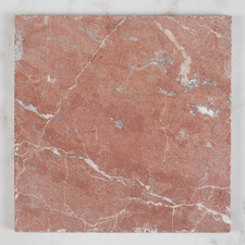 Isha 200 x 200mm Tumbled Merlot Marble Square Tile
