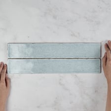 Craquel Sky Subway Ceramic Tile