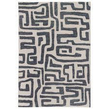 Walvis Safi Machine Washable Rug