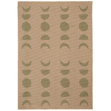 Brown Callisto Machine Washable Indoor/Outdoor Rug