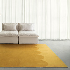 Mustard Norris Machine Washable Rug