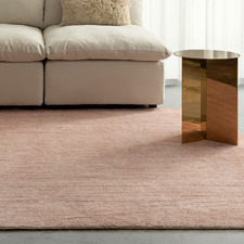 Pink Tessara Machine Washable Rug