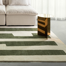 Olive Yorkville Machine Washable Rug