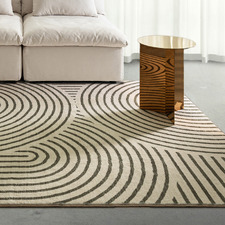 Green Glendale Machine Washable Rug