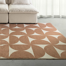 Brown Winslow Machine Washable Rug