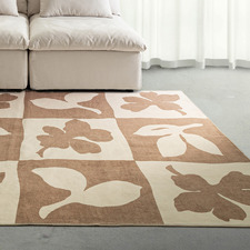 Brown Culver Machine Washable Rug