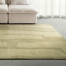 Green Payton Machine Washable Rug