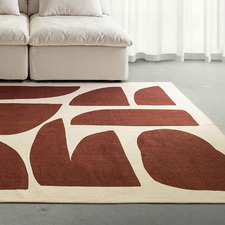 Brown Benton Machine Washable Rug