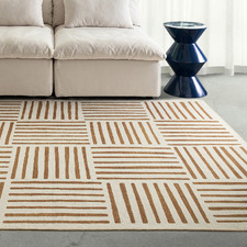 Mustard Naila Machine Washable Indoor/Outdoor Rug