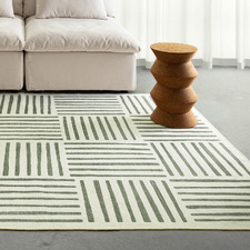 Green Naila Machine Washable Indoor/Outdoor Rug