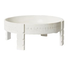 Halston Round Mango Wood Coffee Table