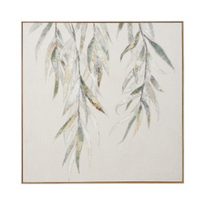 Willow Hand Painted Framed Canvas Wall Art