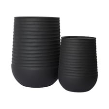 2 Piece Sarkin Tall Planter Set
