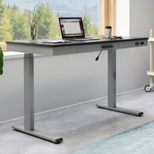 121cm Elvira Electric Sit & Stand Desk with USB Ports