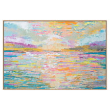 Ocean Sunrise Printed Wall Art