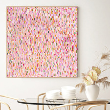 Golden Shower Canvas Wall Art