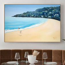 Noosa Swim Canvas Wall Art
