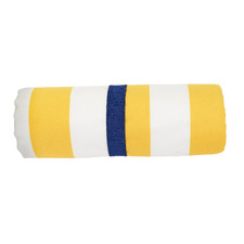 Yellow Stripe Beach Towel