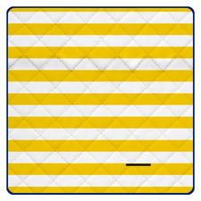 Yellow Stripe Picnic Blanket